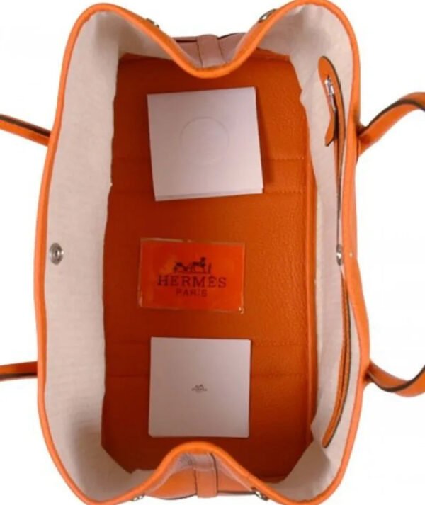 Hermes Togo Leather Garden Party Bag - Image 4