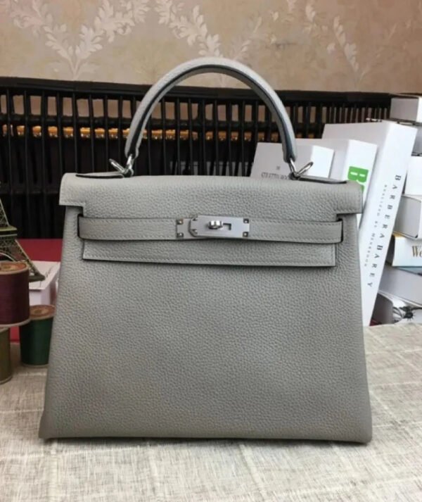 Hermes Kelly Bag 32 Togo Leather - Image 9