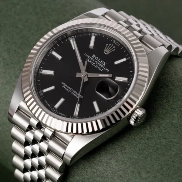 Rolex Datejust 41 Blue m126334-0017 Jubilee 18k White Gold - Image 4