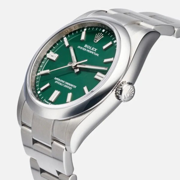 OYSTER PERPETUAL 124300 Series（green dial） - Image 4