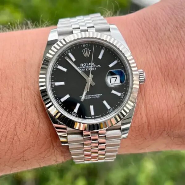 Rolex Datejust 41 Blue m126334-0017 Jubilee 18k White Gold - Image 9