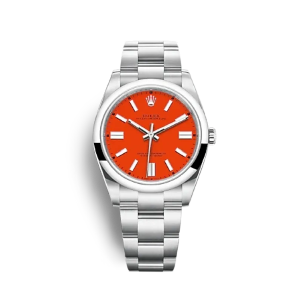 OYSTER PERPETUAL 124300 Series（orange）