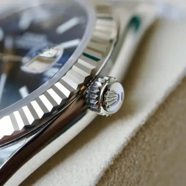 Rolex Datejust 41 Blue m126334-0017 Jubilee 18k White Gold - Image 8