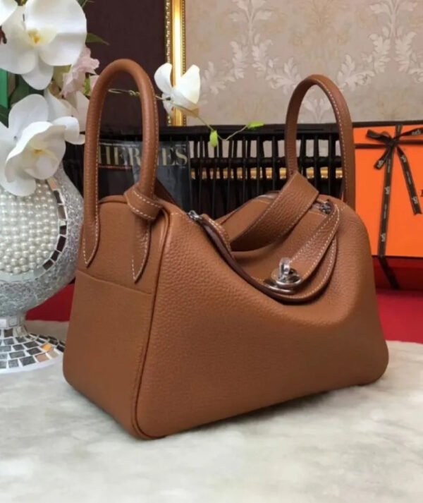 Hermes Linda Bag 26 Togo Leather - Image 9