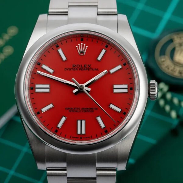 OYSTER PERPETUAL 124300 Series（orange） - Image 8