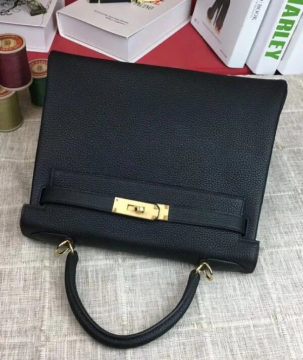 Hermes Kelly Bag 28 Togo Leather - Image 7