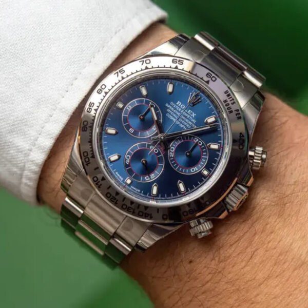 Rolex Daytona Blue White Gold m116509-0071 40mm - Image 9
