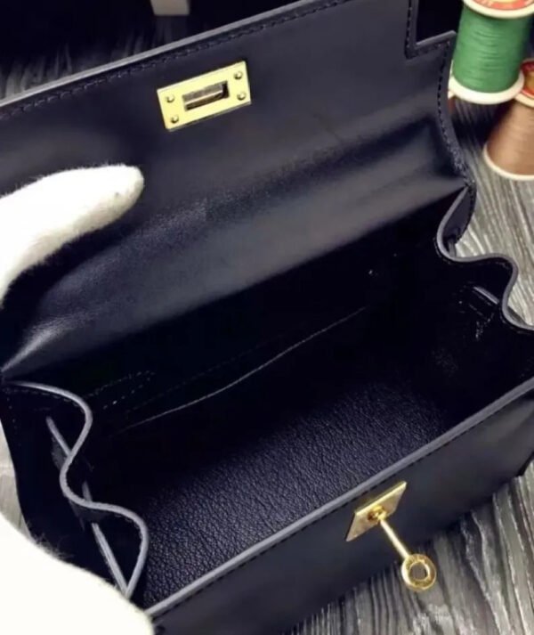 Hermes Kelly 20 Mini Vintage Kelly Sellier Box Leather - Image 5