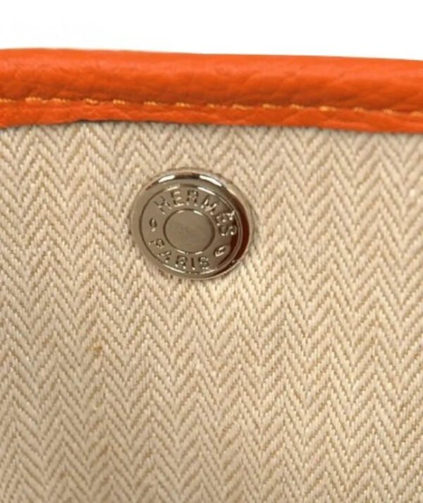 Hermes Togo Leather Garden Party Bag - Image 3