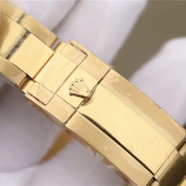 DAYTONA RAINBOW DIAMOND YELLOW GOLD STAINLESS STEEL 40MM 116598 RBOW - Image 8