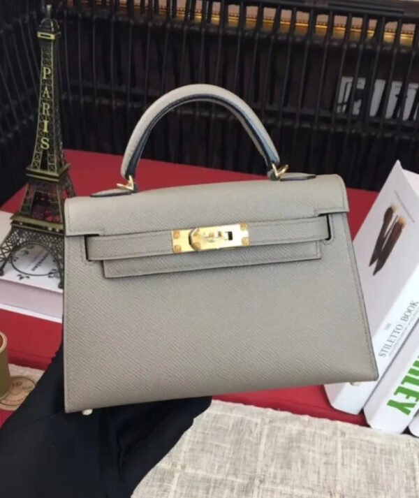 Hermes Kelly Bag 19 Epsom Leather - Image 9