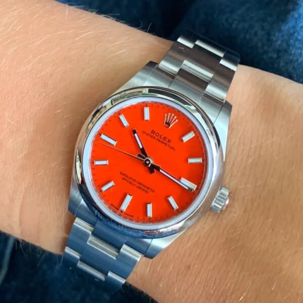 OYSTER PERPETUAL 124300 Series（orange） - Image 7