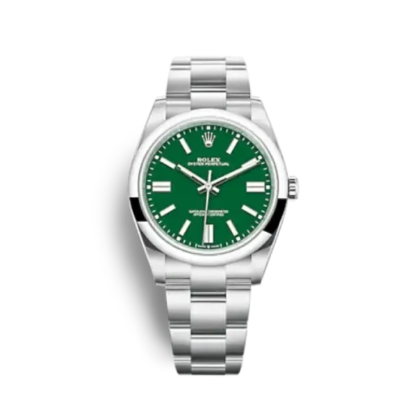 OYSTER PERPETUAL 124300 Series（green dial）