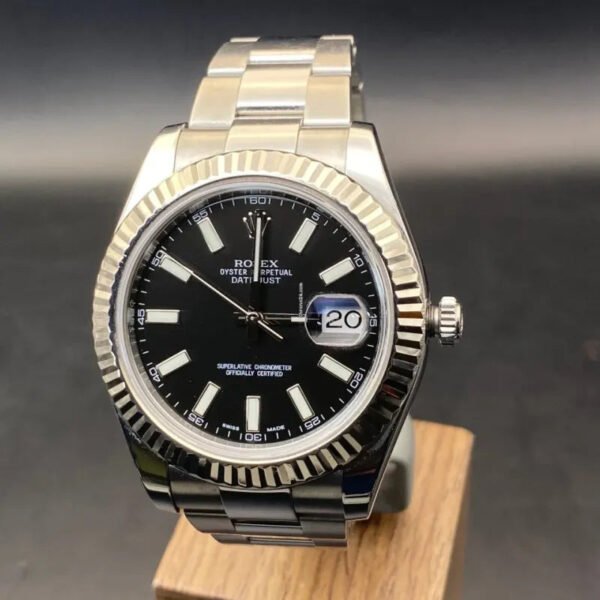 Rolex Datejust 41 Blue m126334-0017 Jubilee 18k White Gold - Image 5