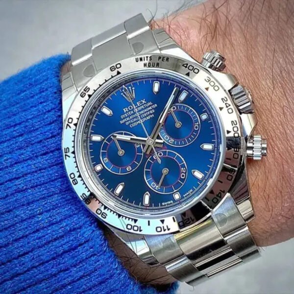 Rolex Daytona Blue White Gold m116509-0071 40mm - Image 3