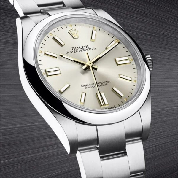 OYSTER PERPETUAL 124300 Series(Champagne gold) - Image 2