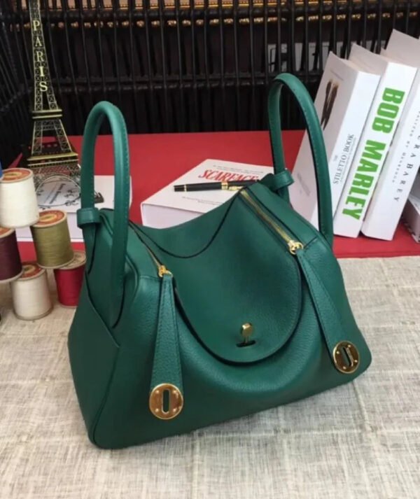Hermes Linda Bag 30 Togo Leather - Image 8