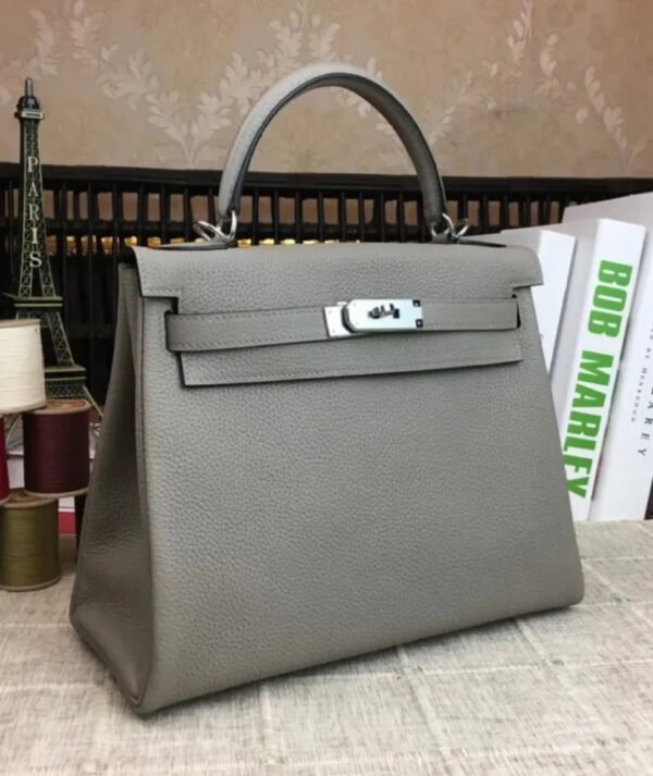Hermes Kelly Bag 32 Togo Leather - Image 7