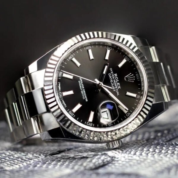 Rolex Datejust 41 Blue m126334-0017 Jubilee 18k White Gold - Image 6
