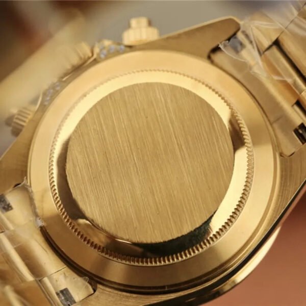 DAYTONA RAINBOW DIAMOND YELLOW GOLD STAINLESS STEEL 40MM 116598 RBOW - Image 7