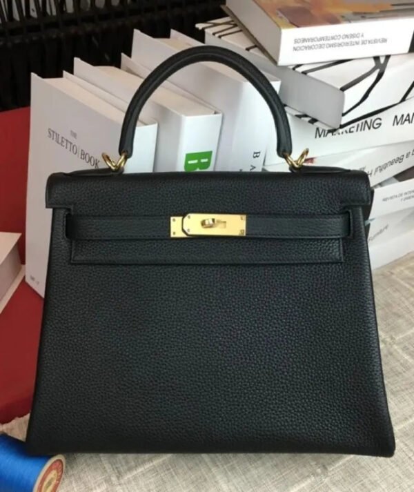 Hermes Kelly Bag 28 Togo Leather - Image 9