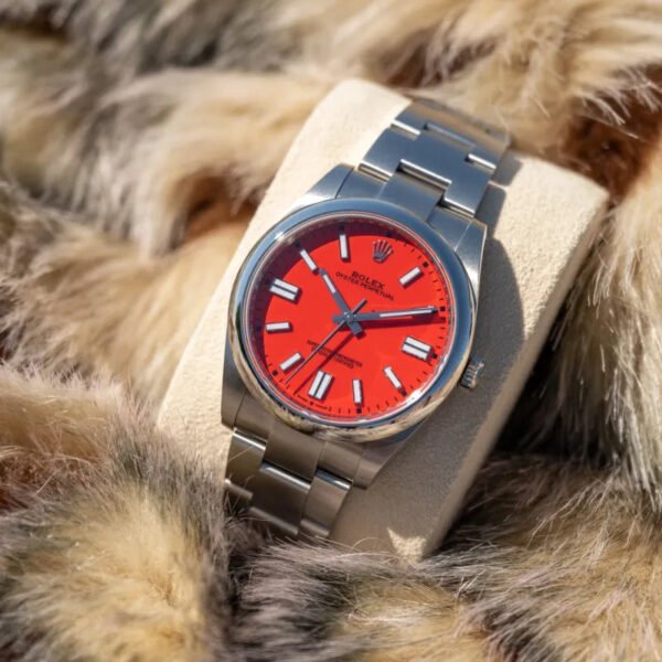 OYSTER PERPETUAL 124300 Series（orange） - Image 4